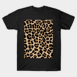 Leopard Spots Pattern, Neutral T-Shirt